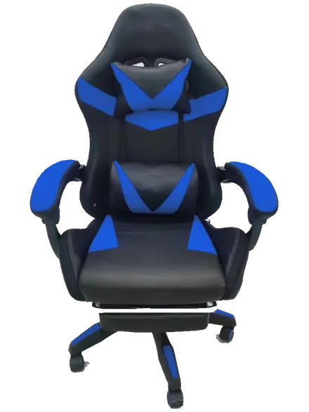 Silla gamer azul